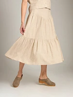 Luca Tiered Maxi Skirt