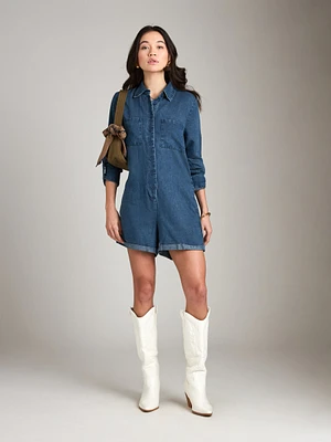 It's Pouring Long Sleeve Romper