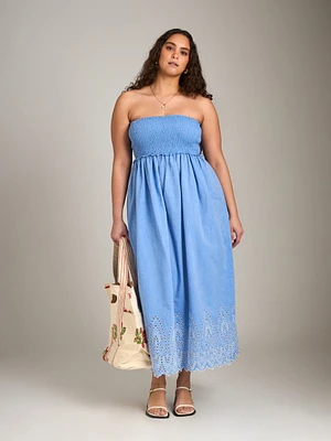 Tulum Smock Maxi Dress