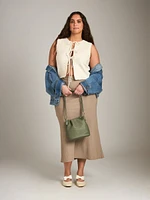 Knit Tie Front Vest