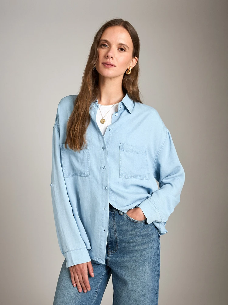 Tencel Button Up Shirt