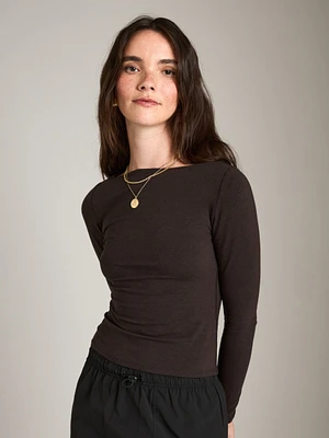 Nessa Boatneck Top