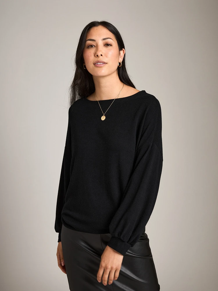 Boatneck Hachi Top