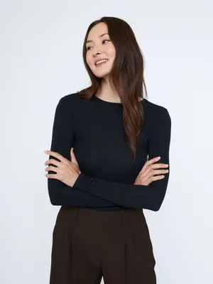 Beatrice Crewneck Longsleeve Top