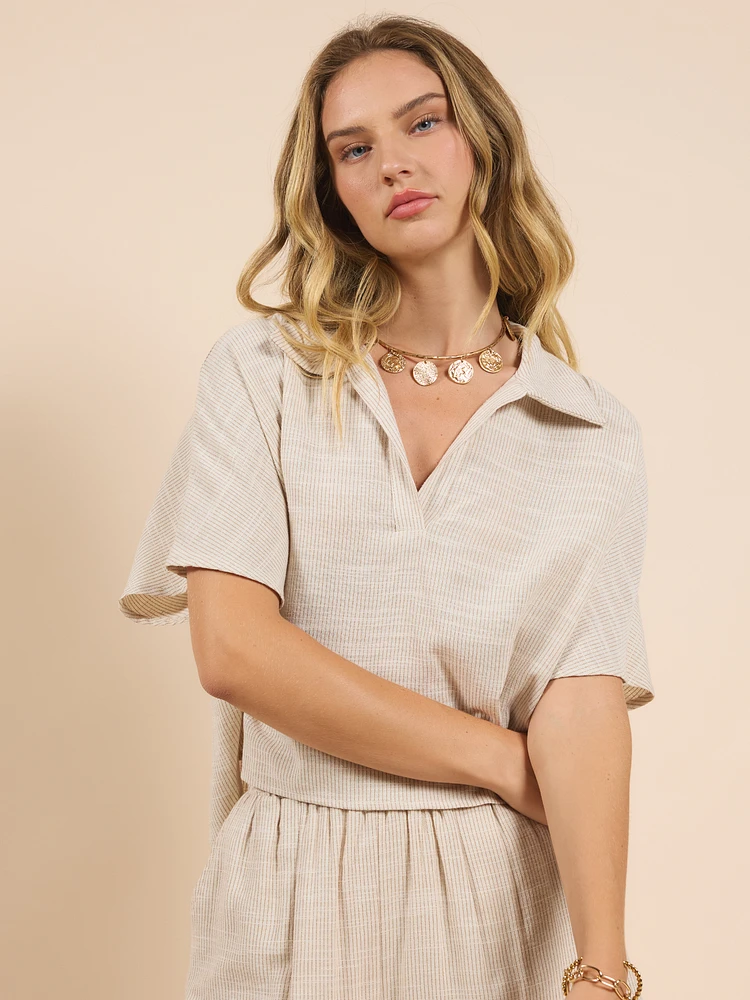 Mojave Open Placket Shirt