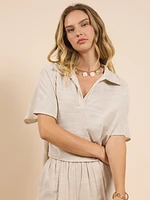 Mojave Open Placket Shirt