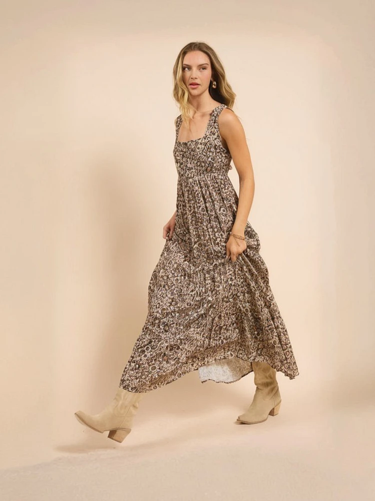 Desert Sunset Maxi Dress