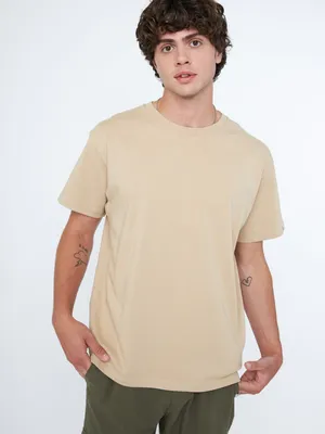 Classic Cotton Crewneck Short Sleeve T-Shirt
