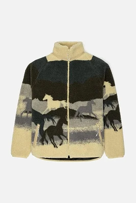 Stallion Terry Fleece Jacket