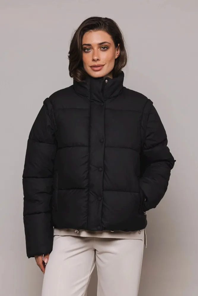 Jiska Detachable Sleeve Jacket