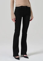 Lilah High Rise Bootcut - Plush Black