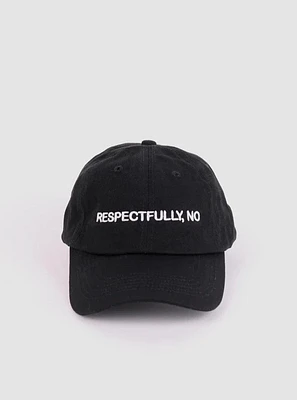 Respectfully Dad Cap