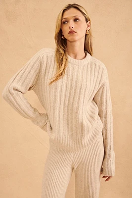 Elias Ribbed Pullover