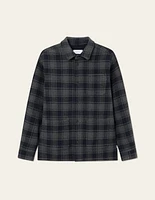 Jason Check Wool Overshirt 2.0