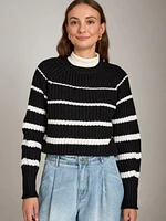 Hifza Stripe Pullover