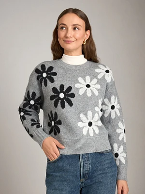 Severine Floral Pullover