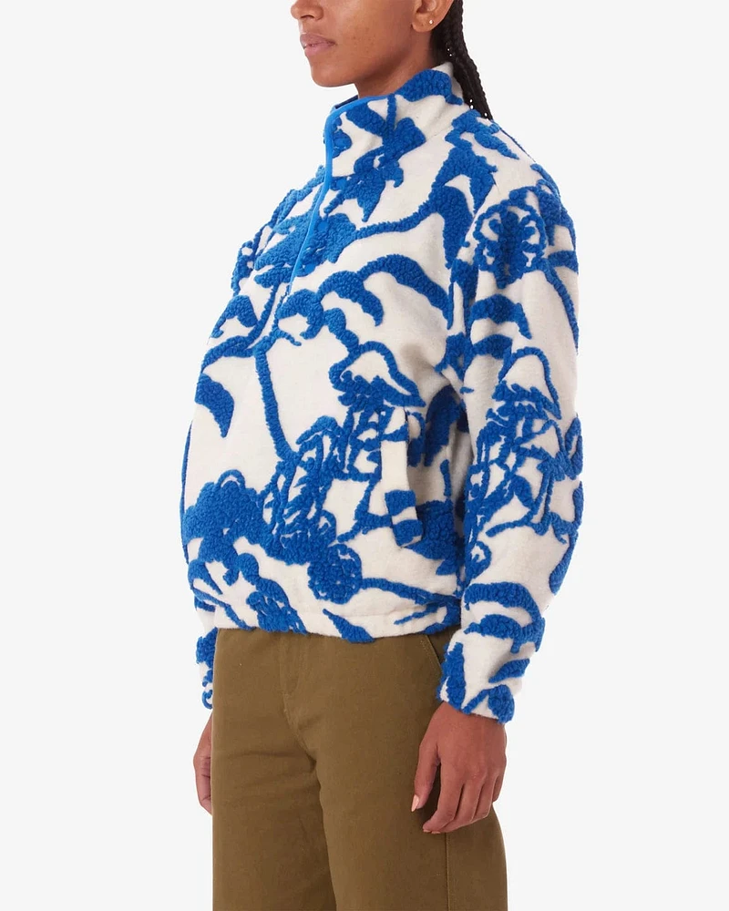 Scenic Mock Neck Pullover Jacket