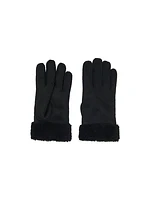 Nicki Faux Suede Gloves