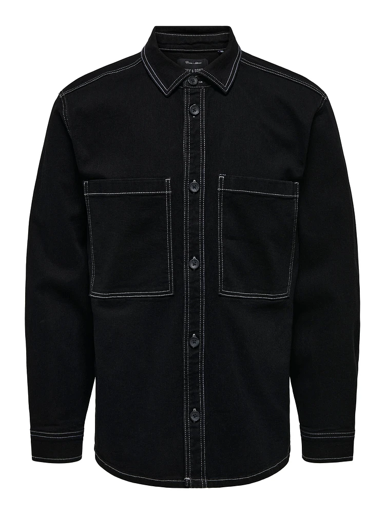 Dago Pim Denim Overshirt