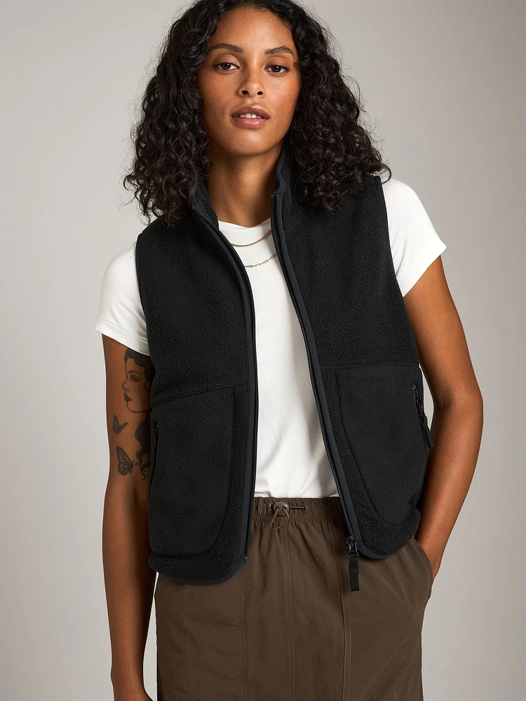 Polar Fleece Maren Zip Vest