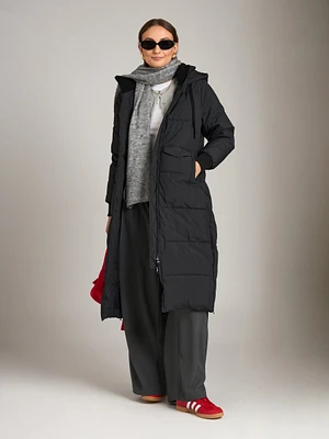 Matte Power Puffer Simone Long Jacket