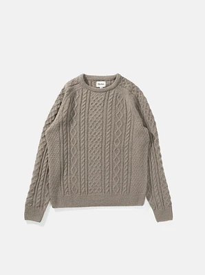 Mohair Fishermans Knit Sweater