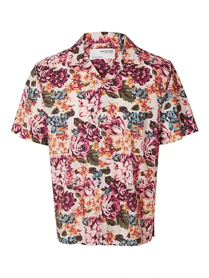 Relaxed Floral Shirt AOP