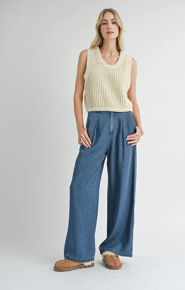 Archives Wide Leg Pant