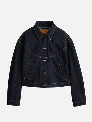 Shrunken 90s Trucker Jacket - Dream Nice Dreams