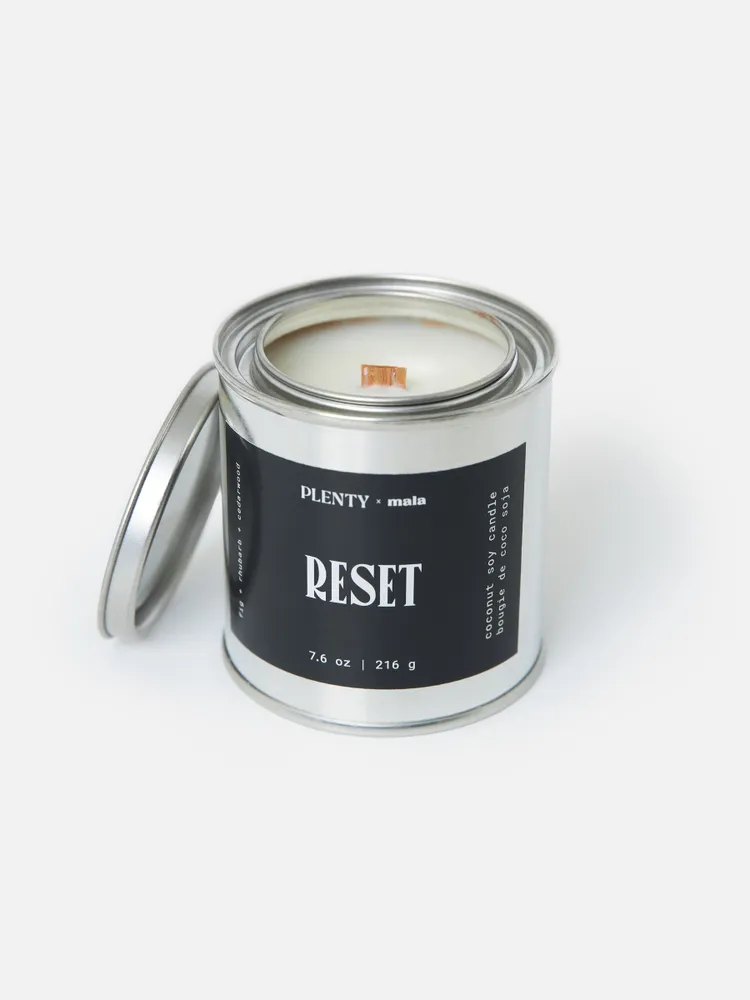 Plenty x Mala Reset 8oz Candle