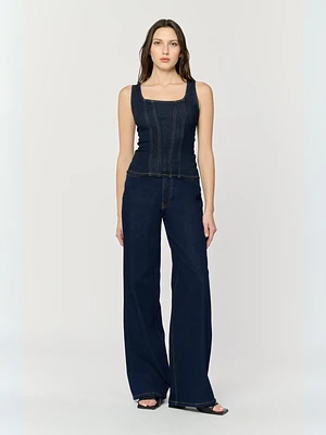 NCE Relaxed Wide Leg - Long Gone Rinse