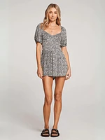 Everly Print Romper