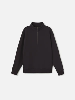 Brush Fleece Quarter Zip Pullover