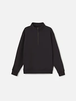 Brush Fleece Quarter Zip Pullover