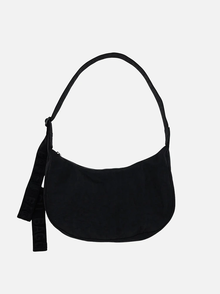 Medium Nylon Crescent Bag