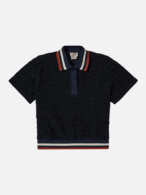 Retro Mesh Short Sleeve Polo