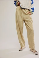 Preppy Poplin Pull On Pant