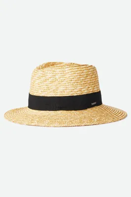 Joanna Short Brim Straw Hat