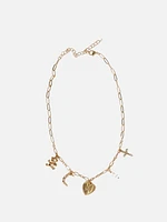 Teddy Bear Charm Necklace