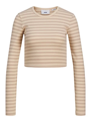 Feline Long Sleeve Stripe Tee