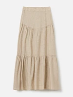 Luca Tiered Maxi Skirt