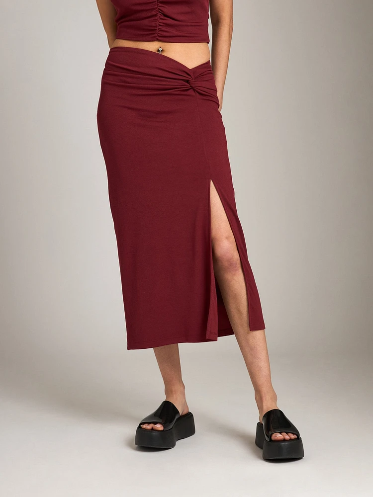 Luella Ruched Skirt