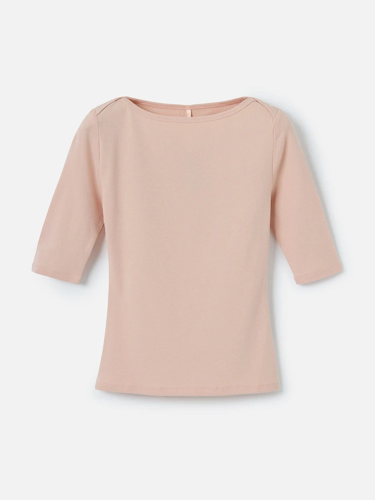 Eve Boatneck Top