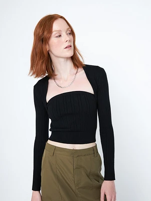 Rib Sabbah Knit Tube Top