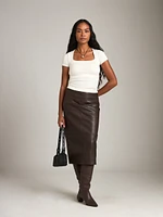 Seamless Carina Square Neck Baby Tee
