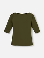 Eve Boatneck Top