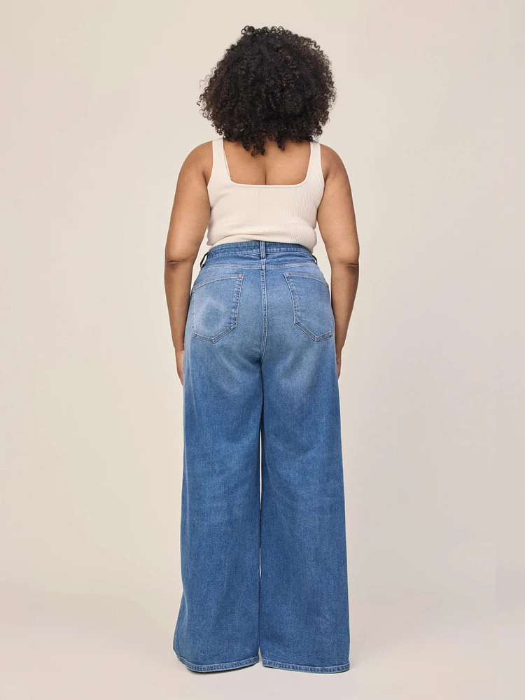 NCE Wide Leg Jeans - Brightside