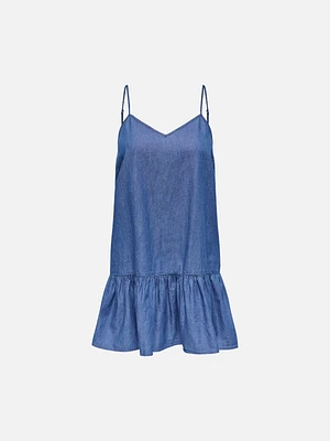 Nova Azure Peplum Dress