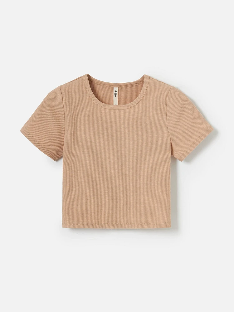 Rib Zuri Baby Tee