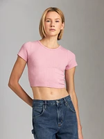 Rib Zuri Baby Tee